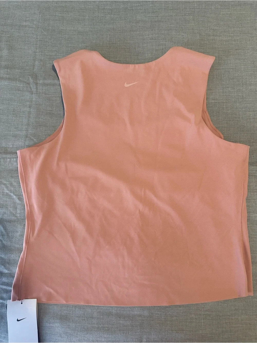 Nike Women's Square Neck Tank Top in Dusty Pink